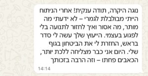 המלצה יעוץ ככלי 1